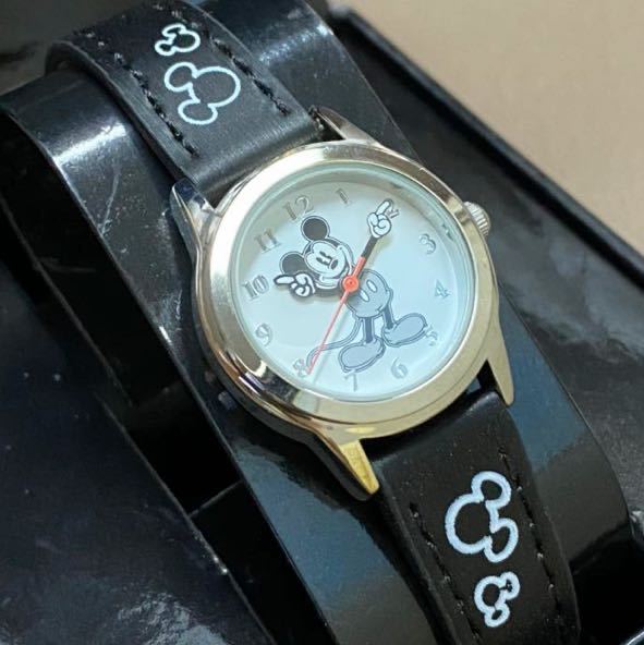  женский распродажа товара! новый товар бесплатная доставка Disney Disney стандартный товар Mickey Mickey Mouse сделано в Японии кварц 