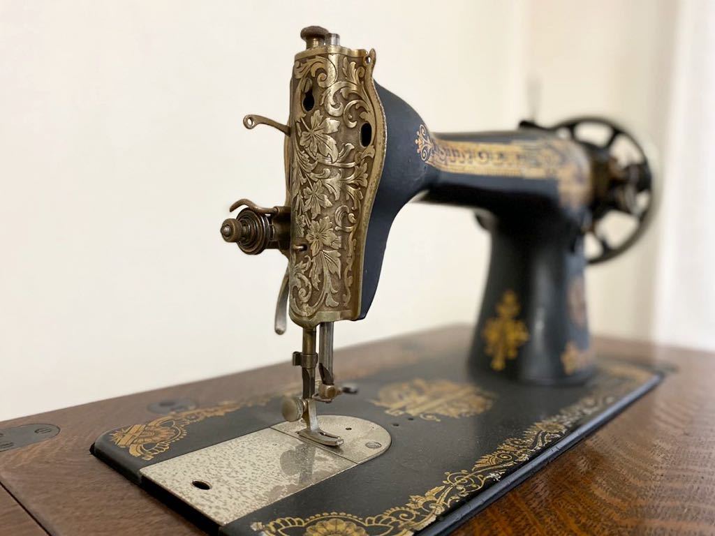 美品 希少品 SINGER シンガー 足踏みミシン アンティークミシン ミシン