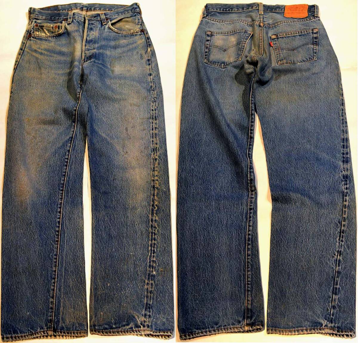 爆売り!】 v85/LEVIS501赤耳ヴィンテージオリジナル程度良!綺麗な