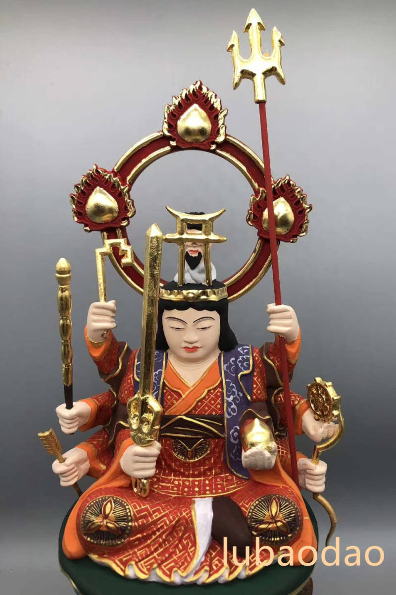 まとめ買い歓迎 貴重【宇賀八臂弁財天】仏像 弁天像 弁天さま - htii