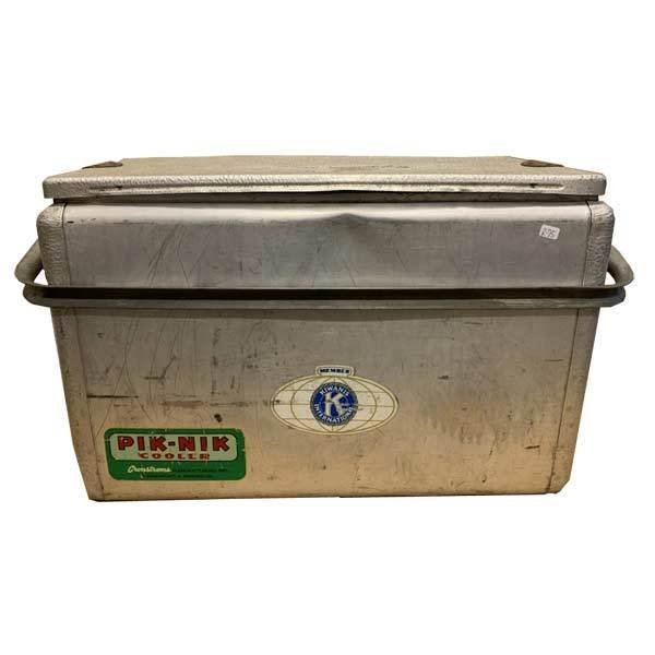  Vintage cooler-box Cronstroms [R-75] aluminium american смешанные товары термос античный коллекция кемпинг уличный 