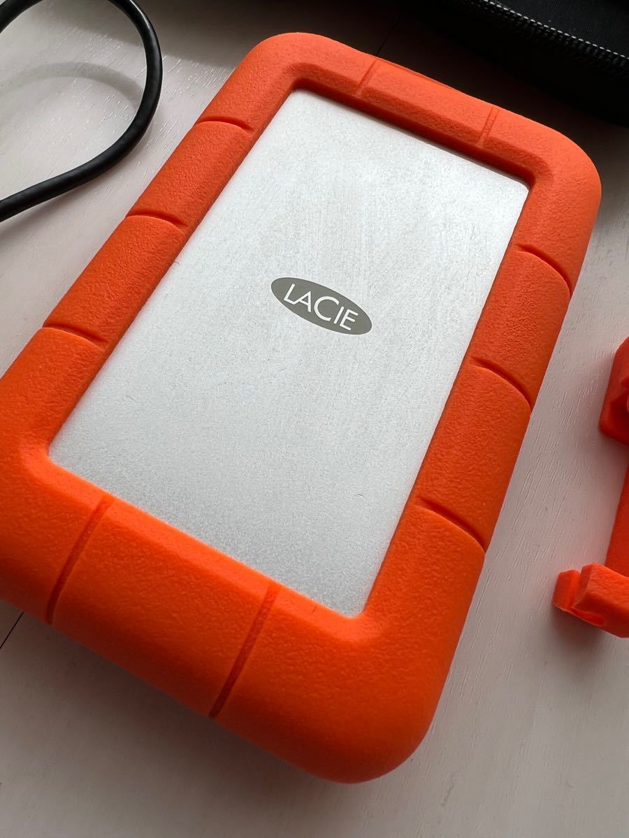 【2TB ハードディスク】LaCie HDD ポータブルハードディスク 2TB Thuderbolt USB3.0