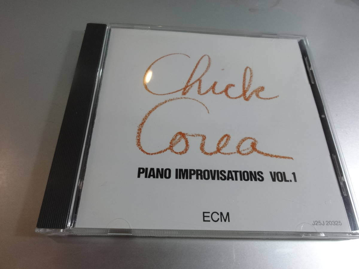 CHICK CORIA チック.コリア PIANO IMPROVISATIONS VOL 1　　国内盤