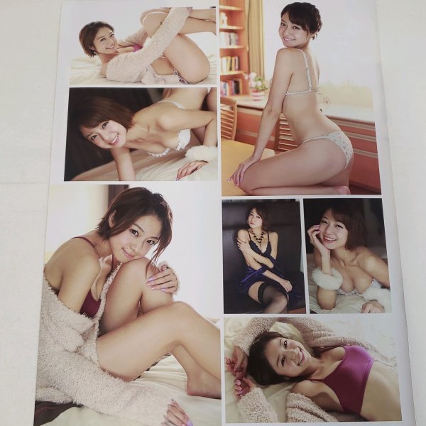 BJ553 Nakamura quiet .* scraps 3 page cut pulling out swimsuit bikini 