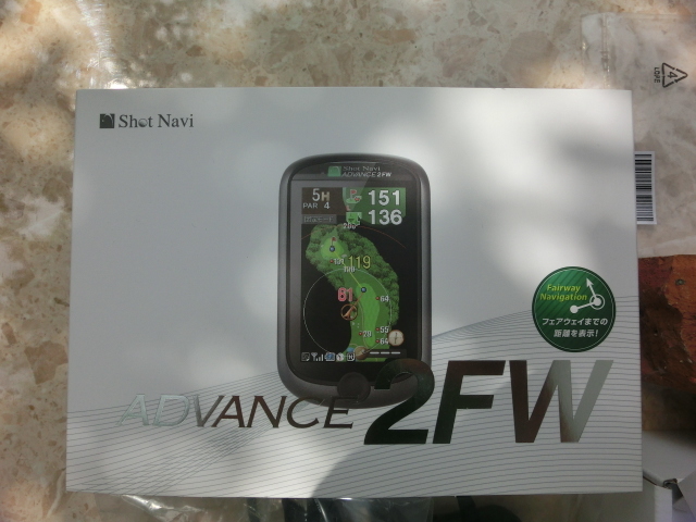 フェアウェイナビゲーション Shot Navi /ADVANCE 2FW ※保護フィルム