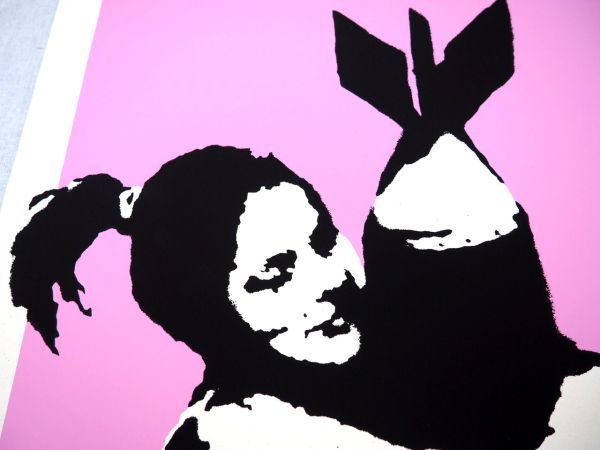 Banksy SALE ENDS WCP バンクシー ポスター シルクスクリーン