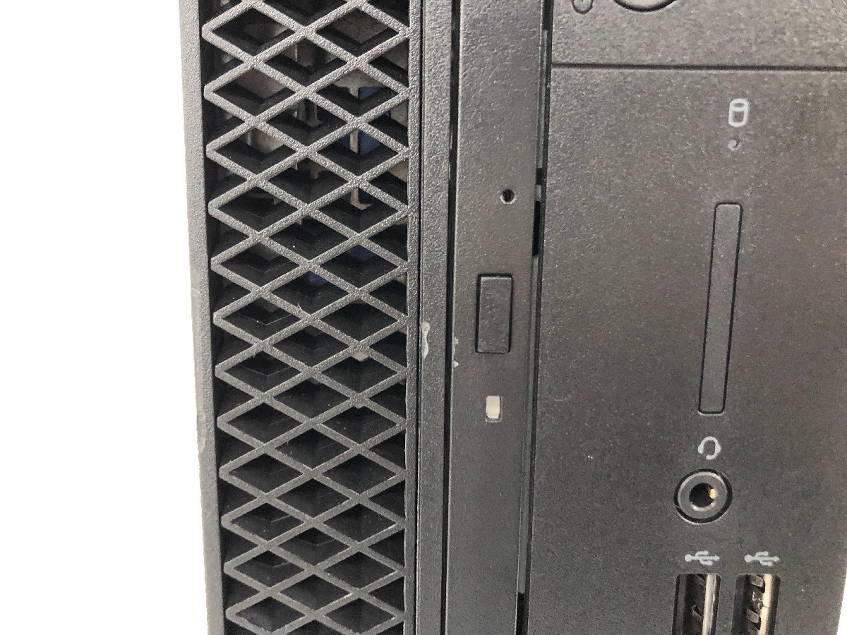 【DELL】OPTIPLEX 3060 SFF Core i5-8400 2.80GHz メモリ8GB HDD500GB DVD-ROM Windows10Pro 中古デスクトップPC_傷あり