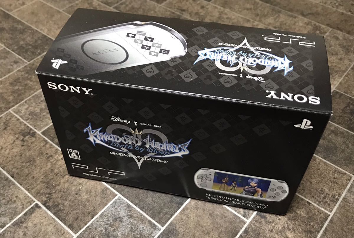 SONY PlayStation Portable PSP 3000 KINGDOM HEARTS キングダムハーツ 限定版本体　新品同様品　美品
