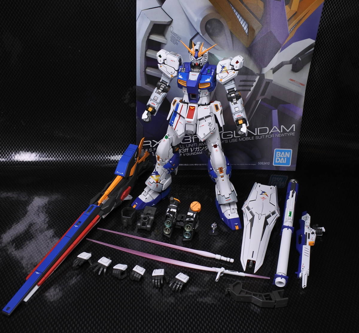 ◎RG 1/144 RX-93ff νガンダム 塗装済み改修完成品 GUNDAM SIDE-F 福岡