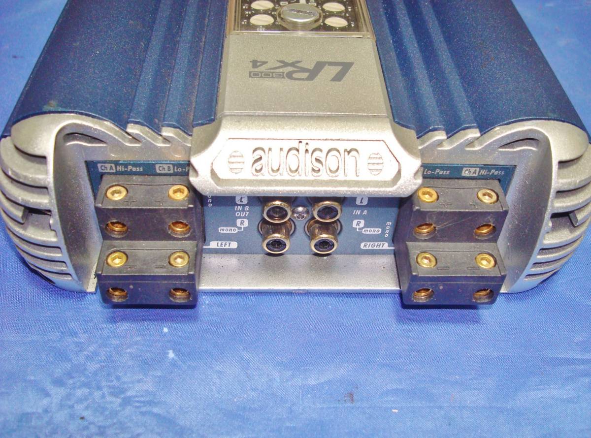 ☆名門 高級 audison オーディソン LRx 4.300 定格65Wx4 HiFi ☆名門 高級 audison オーディソン LRx 4.300 定格65Wx4 HiFi