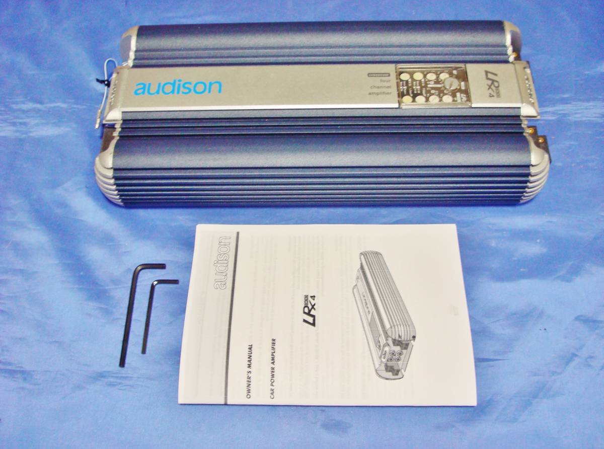 ☆名門 高級 audison オーディソン LRx 4.300 定格65Wx4 HiFi ☆名門 高級 audison オーディソン LRx 4.300 定格65Wx4 HiFi
