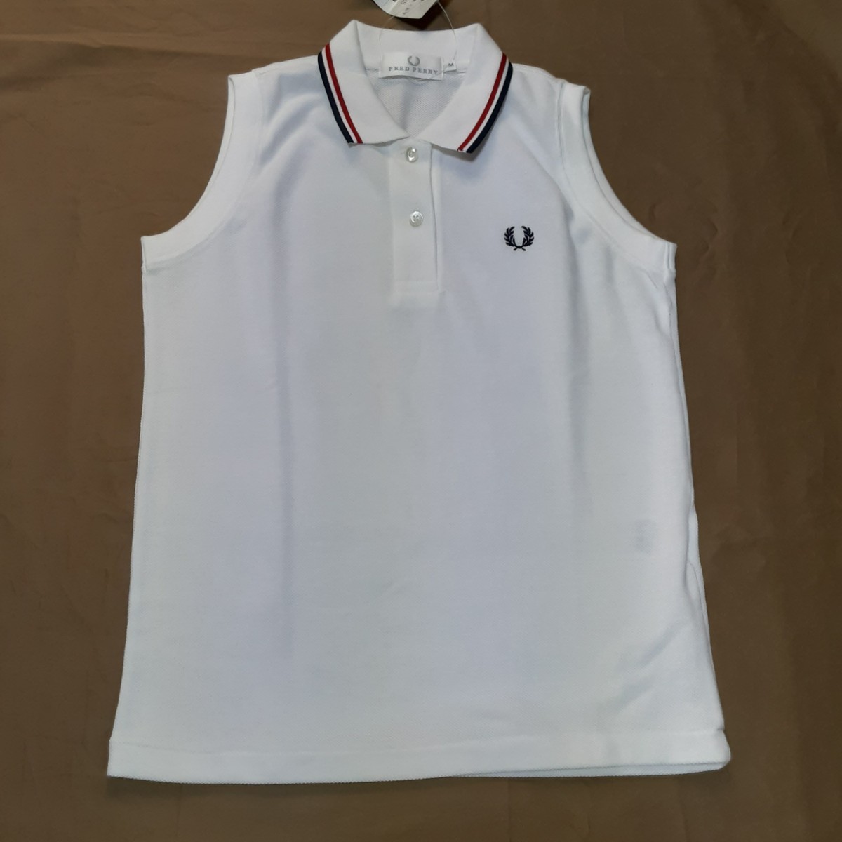 PayPayフリマ｜FRED PERRY ポロシャツ ノースリーブ レディースMサイズ