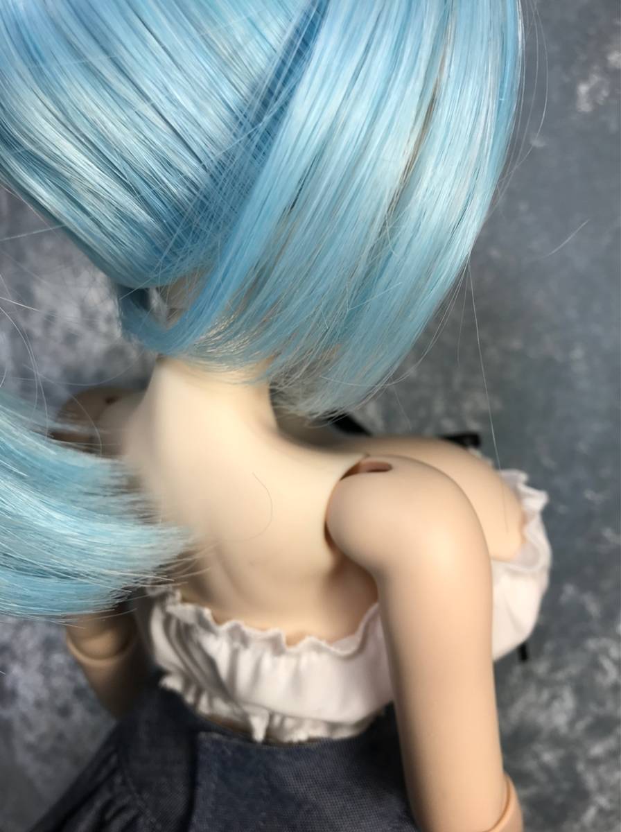 即決！！☆銀猫Plus☆ Doll用　マンモ５０超爆乳＋ＤＤdy～ＭＤＤ　ギャザーチューブトップ　編み上げ　黒_画像3