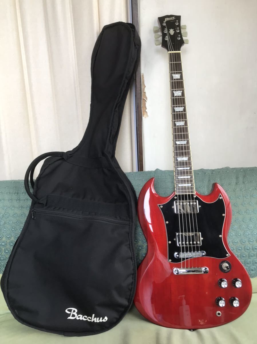 Blitz By Aria Pro Ⅱ SGタイプギター 楽器、器材 Blitz By Aria Pro Ⅱ SGタイプギター 楽器、器材
