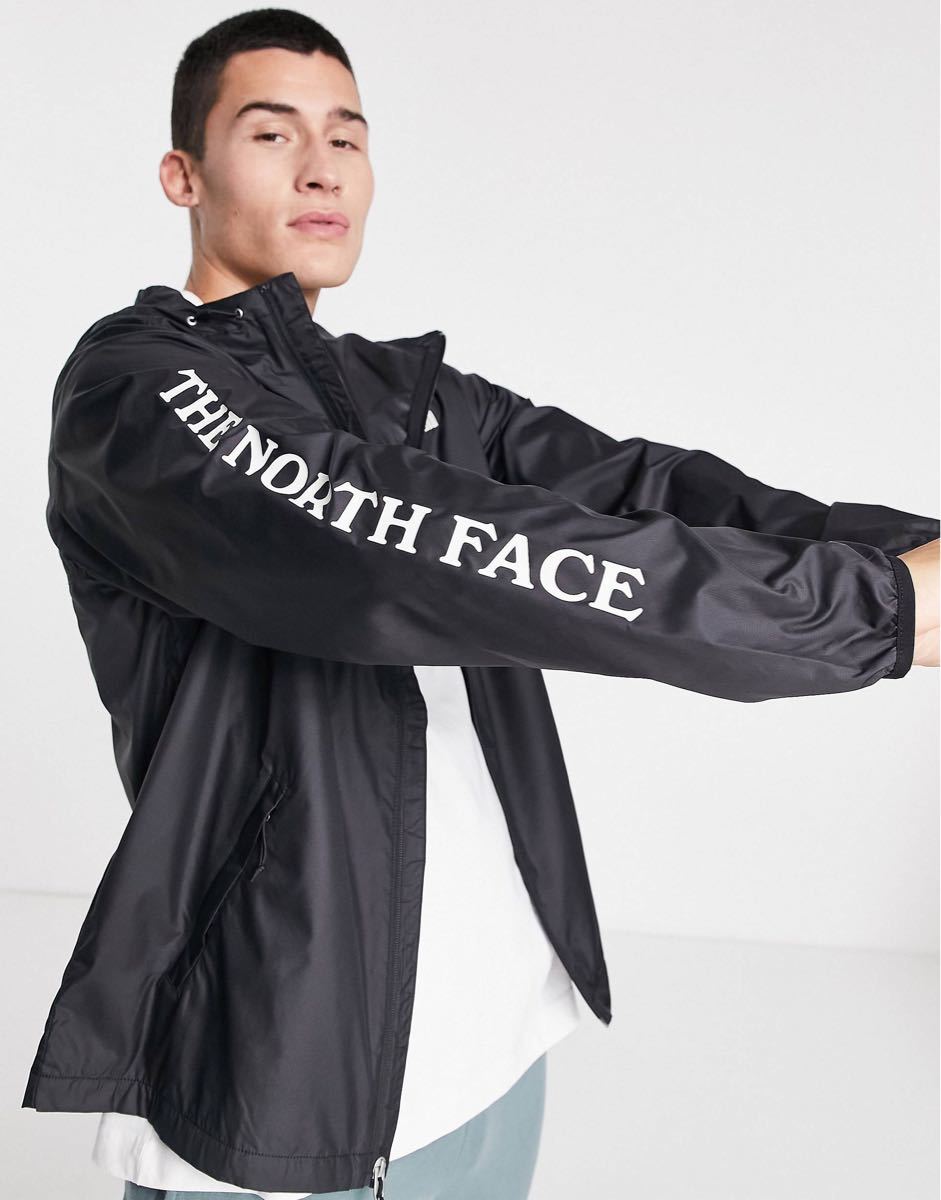 海外限定】TNF メンズ ウィンドブレーカー ブラック US/M 日本サイズL