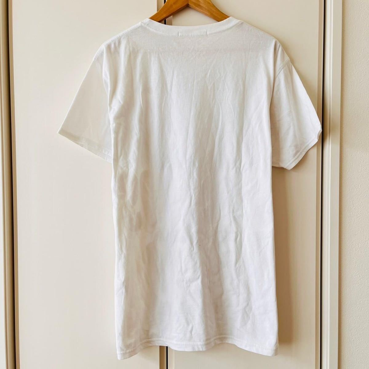 F4632cb Another Edition（アナザーエディション）Tシャツ　L位 ホワイト　レディース　ユナイテッドアローズ　ロングTシャツ　ロゴ_画像2