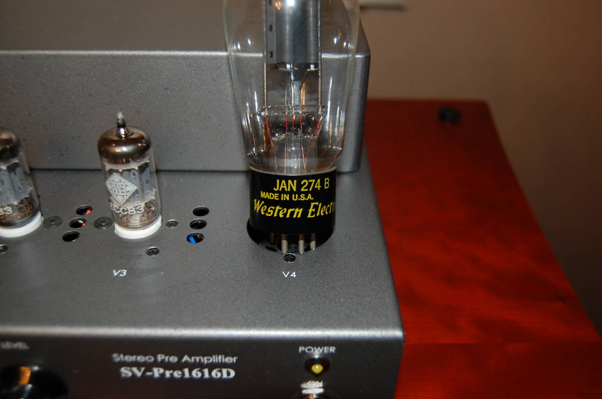 Sunvalley Audio SV-Pre1616D オールTELEFUNKEN真空管＋音質改善改造仕様 プリアンプキット作成品_画像8