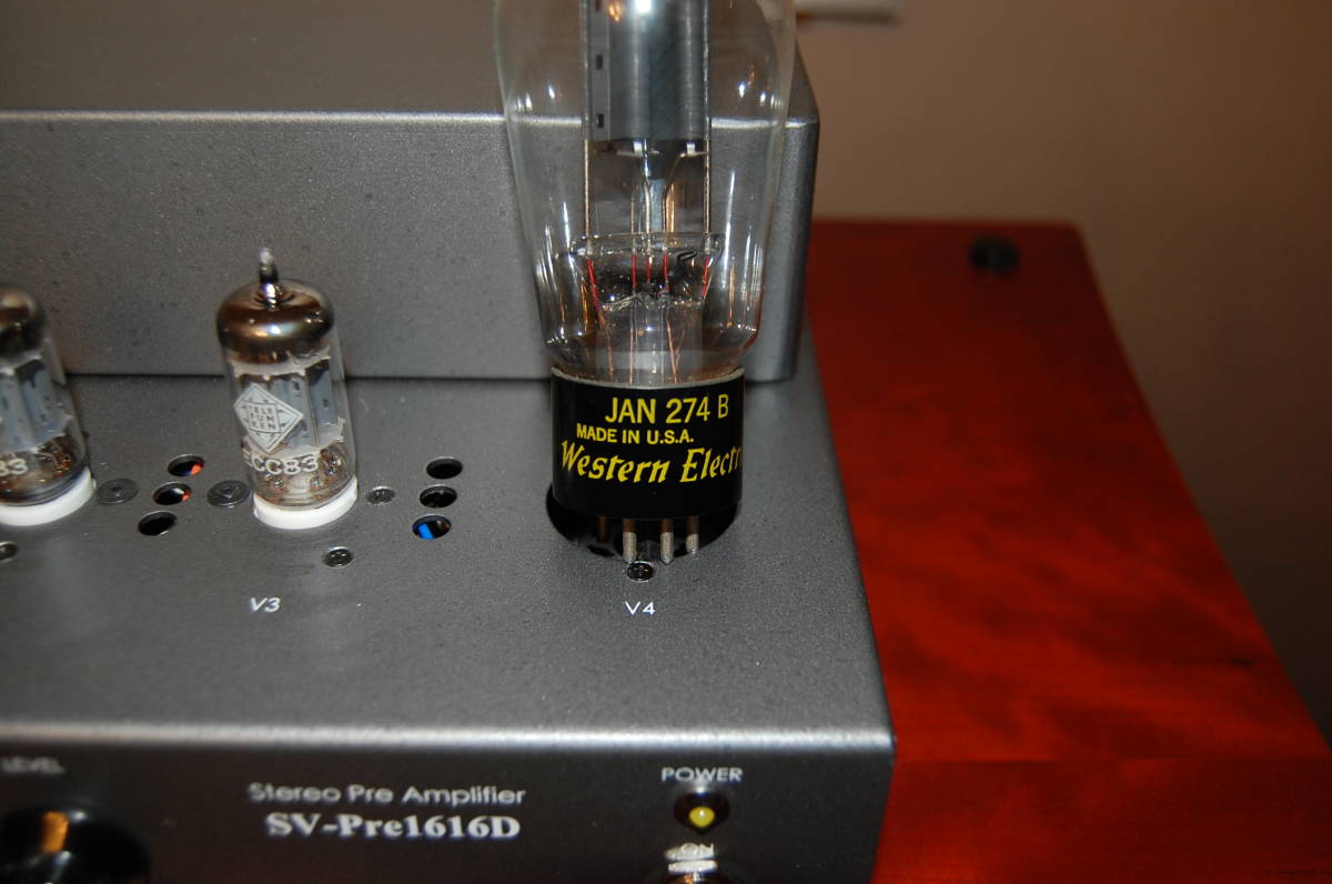 Sunvalley Audio SV-Pre1616D オールTELEFUNKEN真空管+音質改善改造
