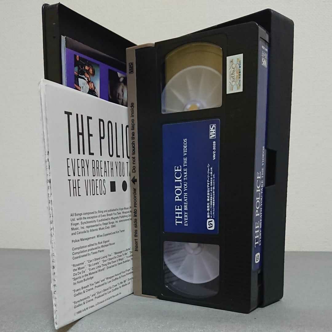 THE POLICE 「EVERY BREATH YOU TAKE THE VIDEOS」【VHS】