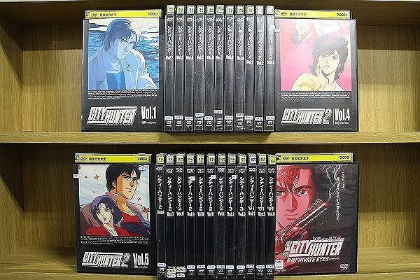 CITY HUNTERシティーハンター 1、2、3、'91全26巻DVDSET - 通販