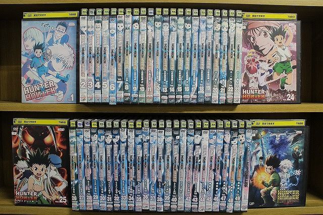 超ポイントバック祭】 ハンター×ハンター DVD 全51枚 49枚 劇場版2枚
