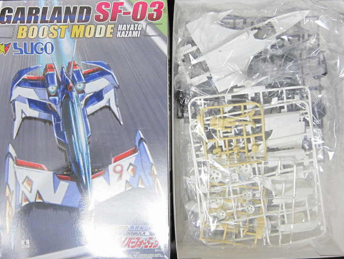 アオシマ　1/24スケール《ν‐アスラーダAKF-0/Ｇ2022バージョン・スーパーアスラーダAＫＦ‐11エアロブーストモード他》４点セット_画像5