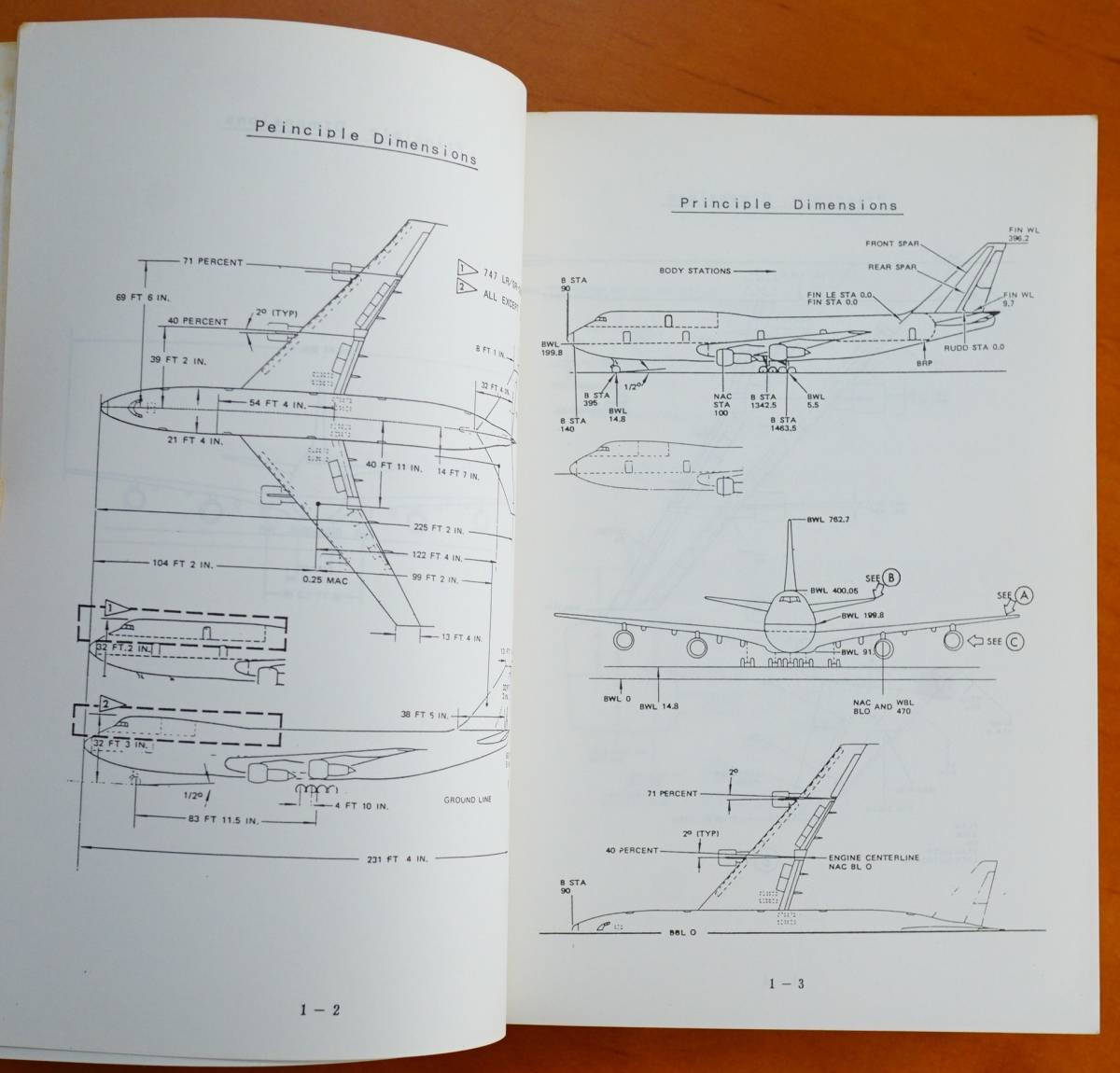 JAL BOEING 747 AP HAND BOOK 日本航空ボーイング747ハンドブック・リファレンスガイド 1991年 1冊　　検:航空機 機体エンジンメカ電装_画像5