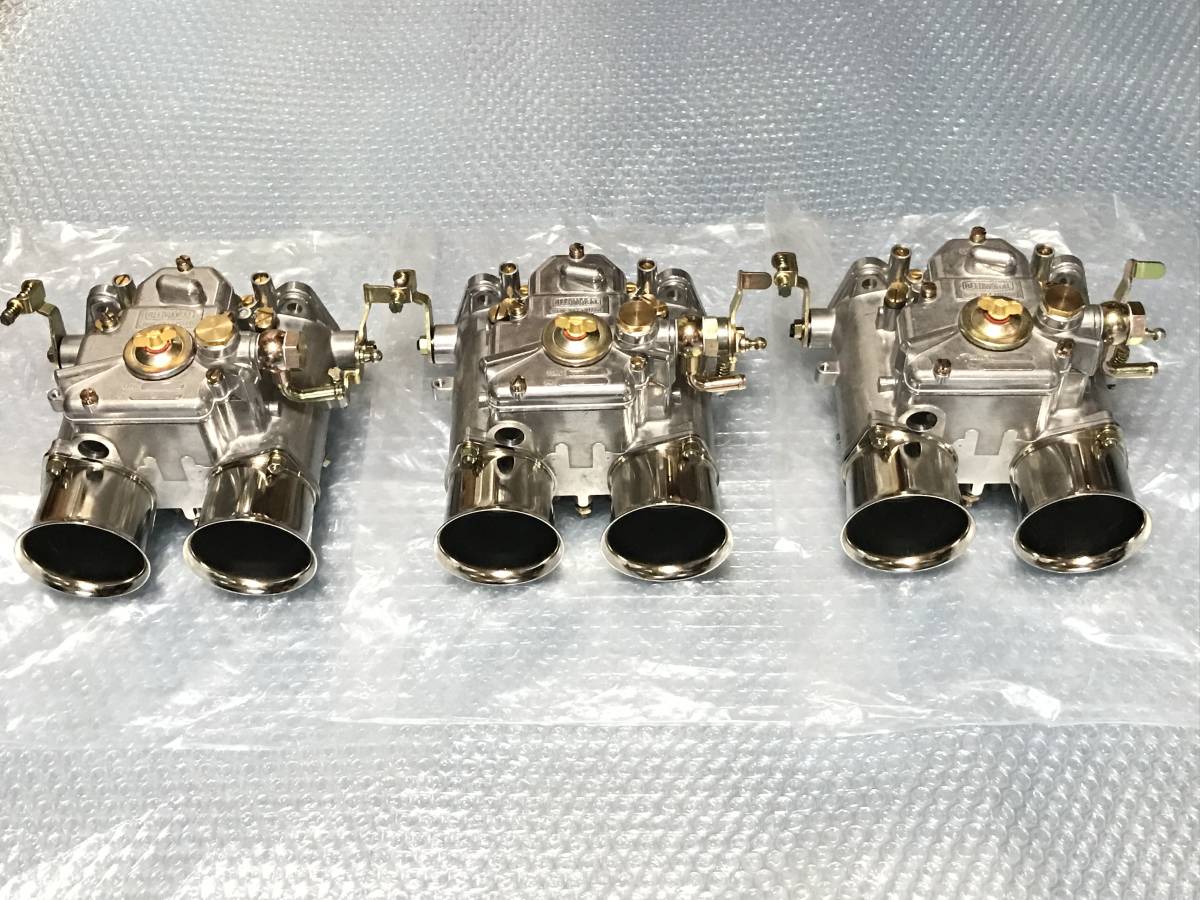 40パイキャブレター新品3機(☆チョーク機能付き/サイドリンレバー