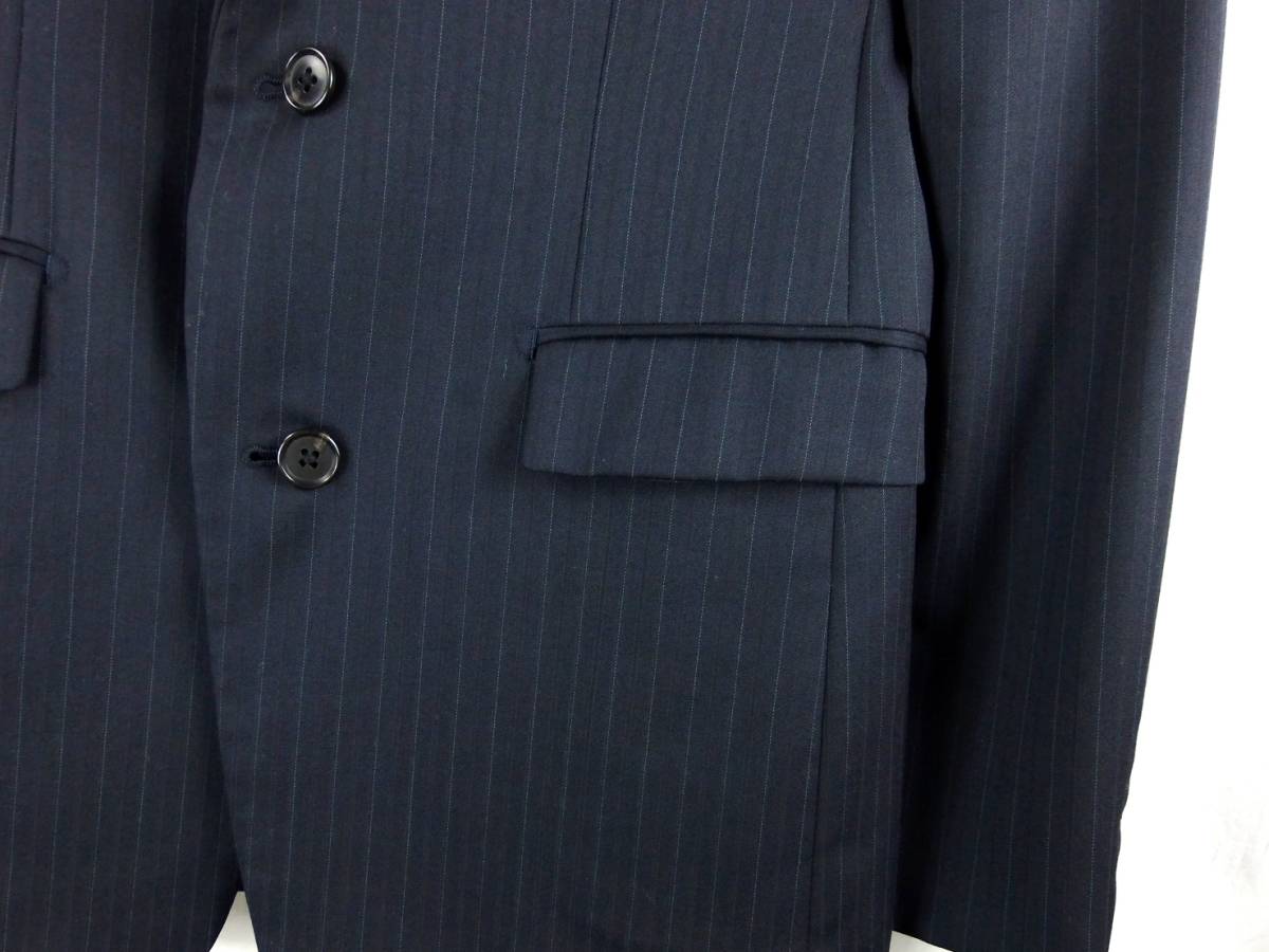 #COMME CA MEN Comme Ca men / 07-02SD31 / men's / navy stripe tailored jacket size 46 / outer 