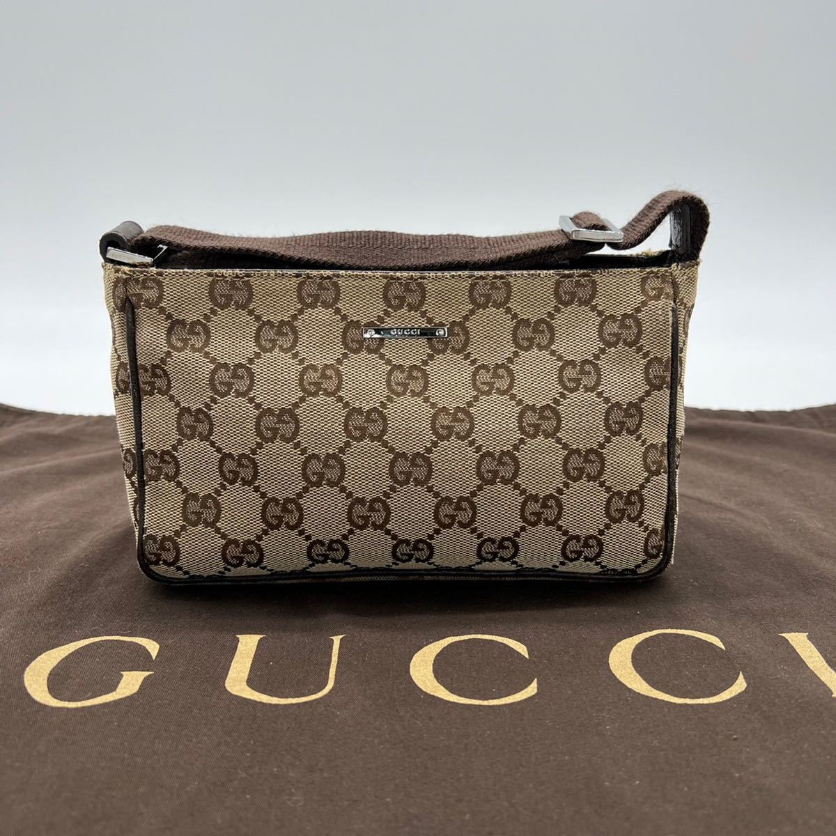 1円【極美品 激レア希少】 グッチ GUCCI GG柄 ハンドバッグ