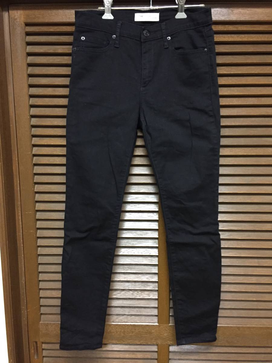 GAP stretch skinny black 28R USED Gap 