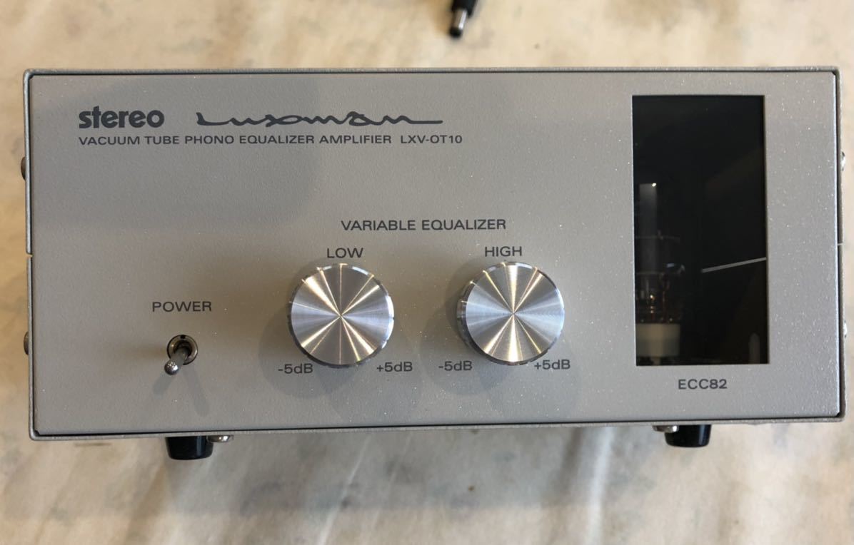 お得 未開封品 LUXMAN LXV-OT10 真空管フォノイコライザーアンプ 完品