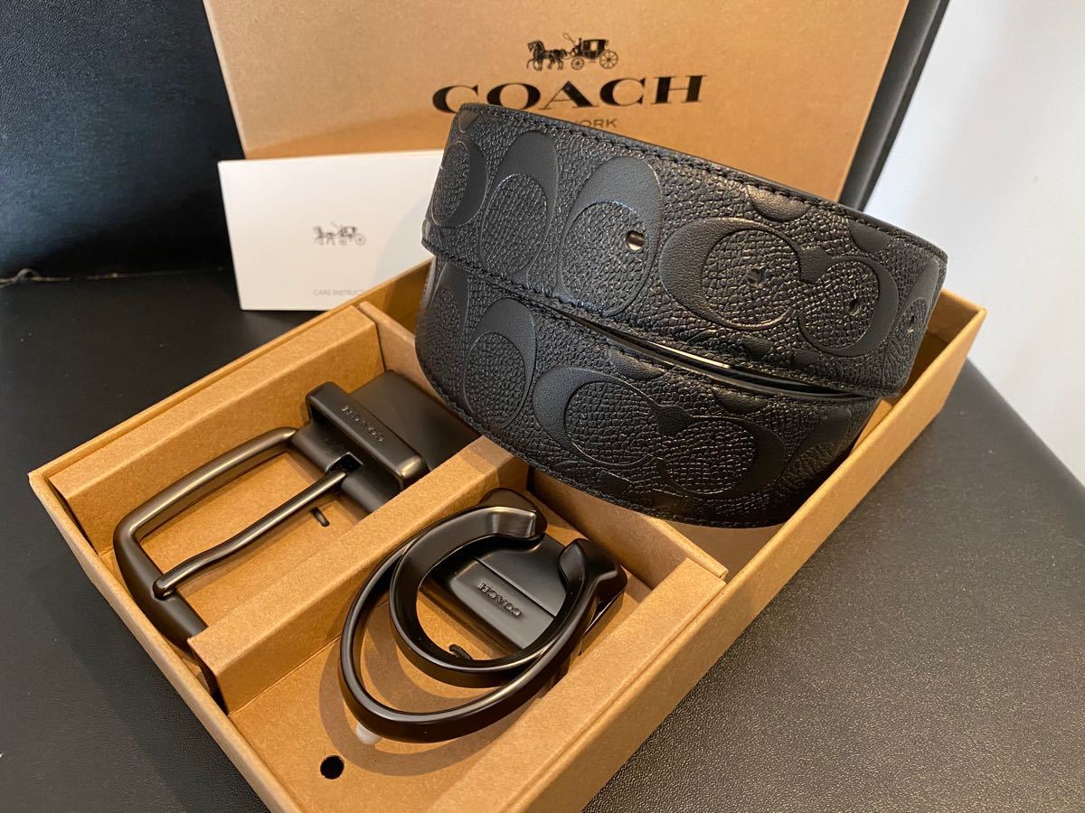 お見舞い COACH コーチ 新品未使用 新作 リバーシブル 箱付き バックル回転 ブラック レザー 革ベルト 紳士 ビジネス - ベルト - reachahand.org お見舞い COACH コーチ 新品未使用 新作 リバーシブル 箱付き バックル回転 ブラック レザー 革ベルト 紳士 ビジネス - ベルト - reachahand.org