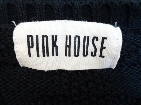 #apc ピンクハウス PINKHOUSE ニット セーター 黒 ブラック レディース [699406]_画像5