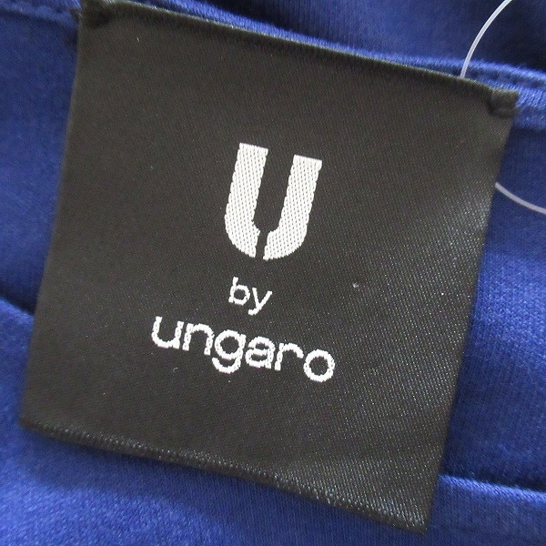 #anc You bai Ungaro UbyUngaro One-piece 38 blue series plain long lady's [738615]