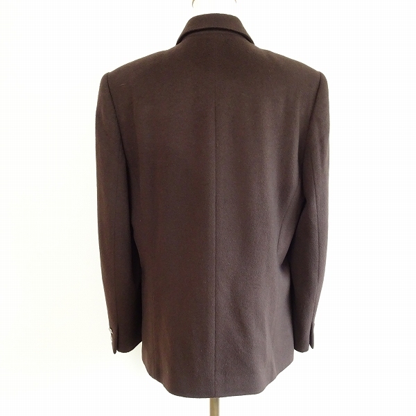 wpc レオナールスポーツ LEONARD SPORT ジャケット M こげ茶 カシミア