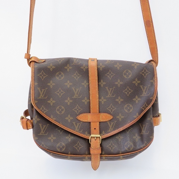 #apb ルイヴィトン LOUISVUITTON ショルダーバッグ ソミュール30 モノグラム M42256 茶 レディース [719518]_画像1