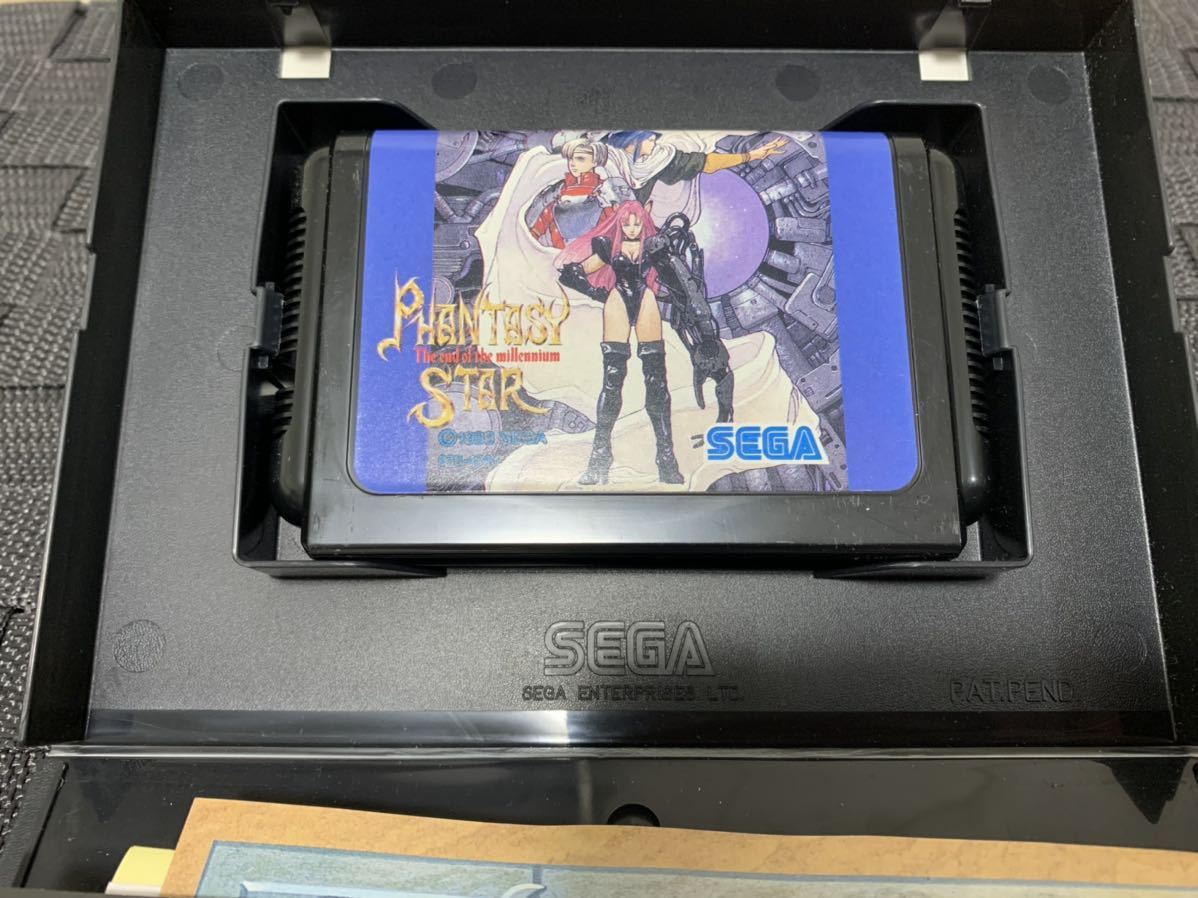 新品未使用メガドライブソフト ファンタシースター 千年記の終りに PHANTASY STAR SEGA MEGA DRIVE セガ MD メガドラ ジェネシス Genesis