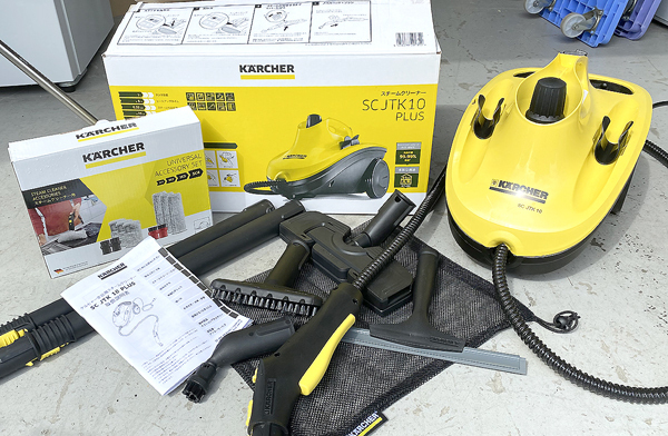 超高品質で人気の 美品!!KARCHER/ケルヒャー スチームクリーナー 動作