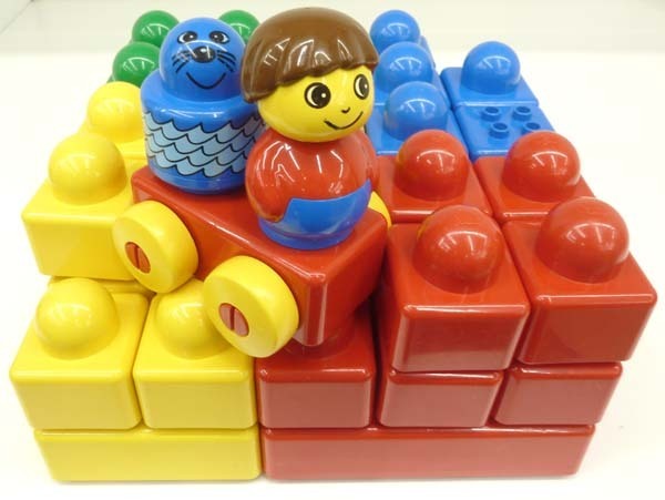 廃盤品 レア レゴ LEGO デュプロ duplo プリモ ブロック 知育玩具 大きい 0才～ はじめてのブロック まとめ 補充 玩具 おもちゃＳ_画像1