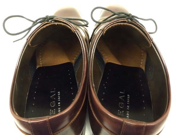REGAL リーガル メンズ ビジネスシューズ ストレートチップ 靴 革靴 21KR BC ワイン 24cm EEE S_画像8
