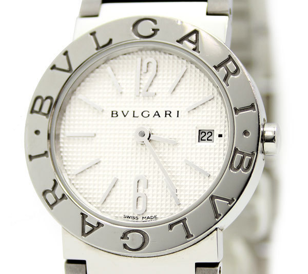 独特な店 BVLGARI ブルガリ BBL26S ブルガリブルガリ レディース 白