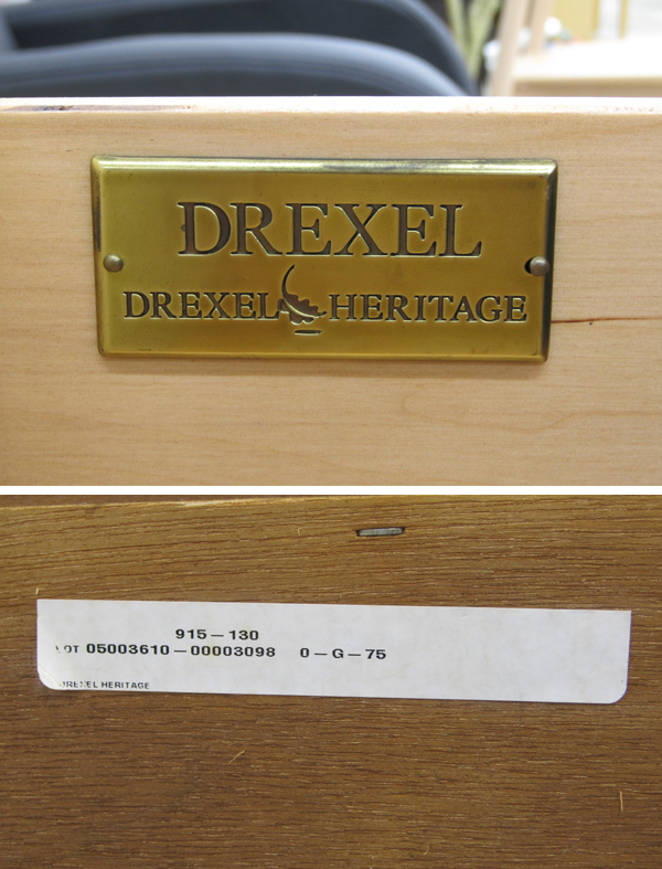 札幌発 DREXEL HERITAGE/ドレクセルヘリテイジ サイドボード PASSAGE 915-130 3段チェスト 洋タンス 箪笥 家具_画像10