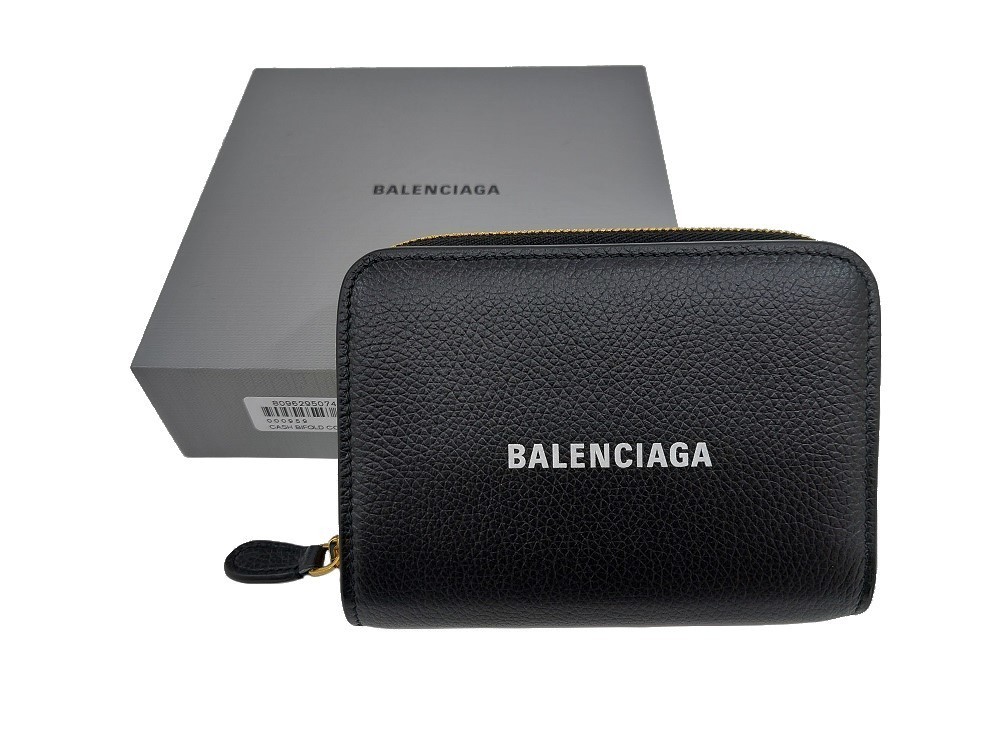 2023得価 BALENCIAGA/バレンシアガ 展示未使用 正規品 コンパクト財布