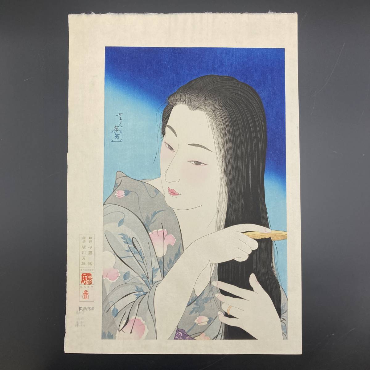 SALE/60%OFF】 ☆真作保証☆ 絵画-日本画 作者不詳「椿-ジョウビタキ ...
