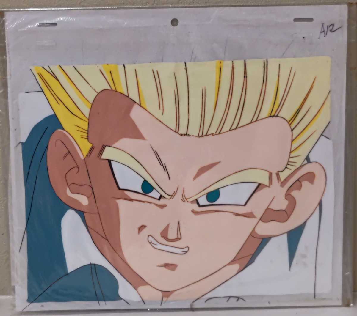 ドラゴンボール セル画 ベジータ カラー トランクス スーパーサイヤ人