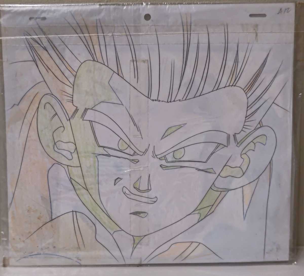 ドラゴンボール セル画 ベジータ カラー トランクス スーパーサイヤ人