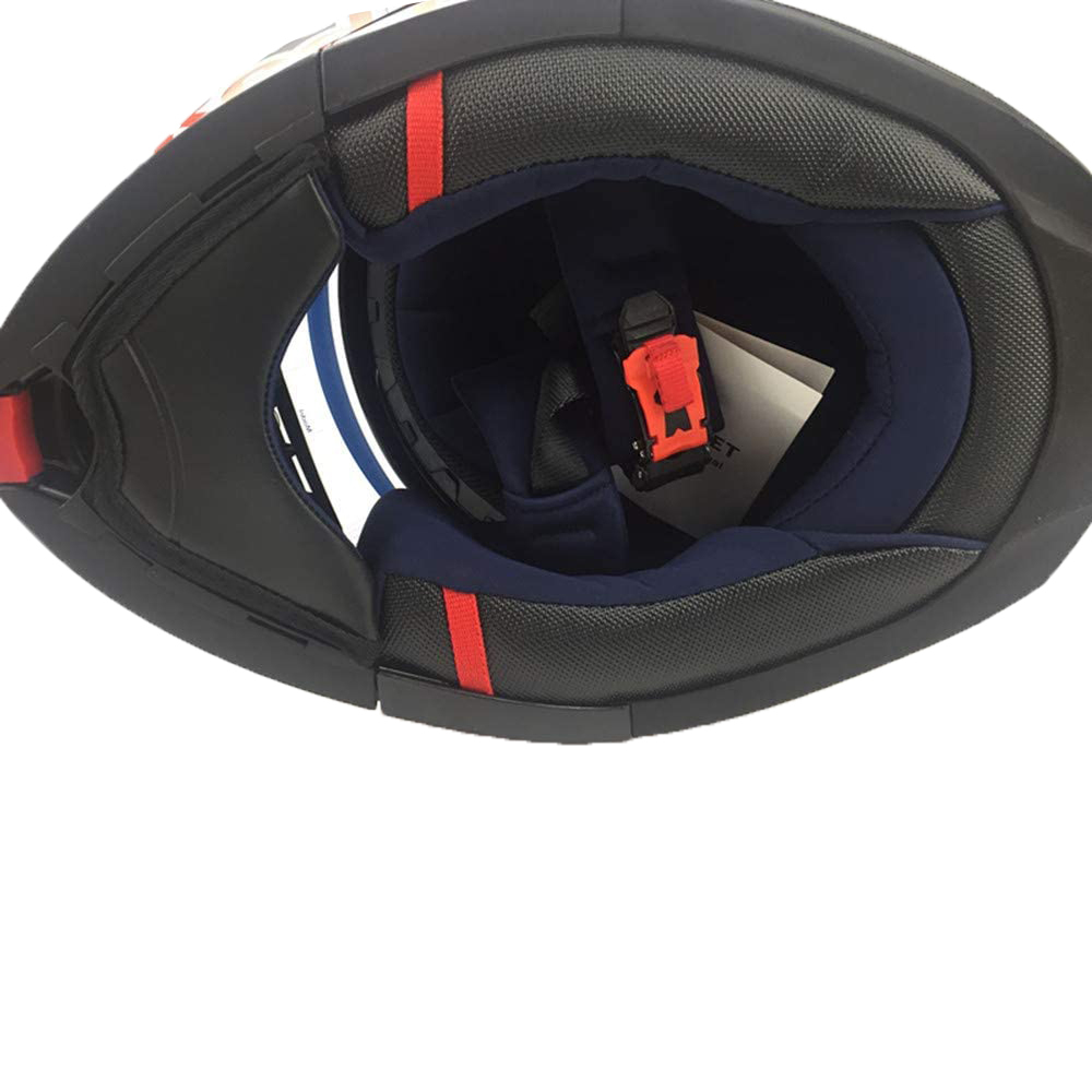 新品バイク用ヘルメット システム ジェットヘルメット フルフェイス レンズ内蔵 フリップアップ艶黒_画像7