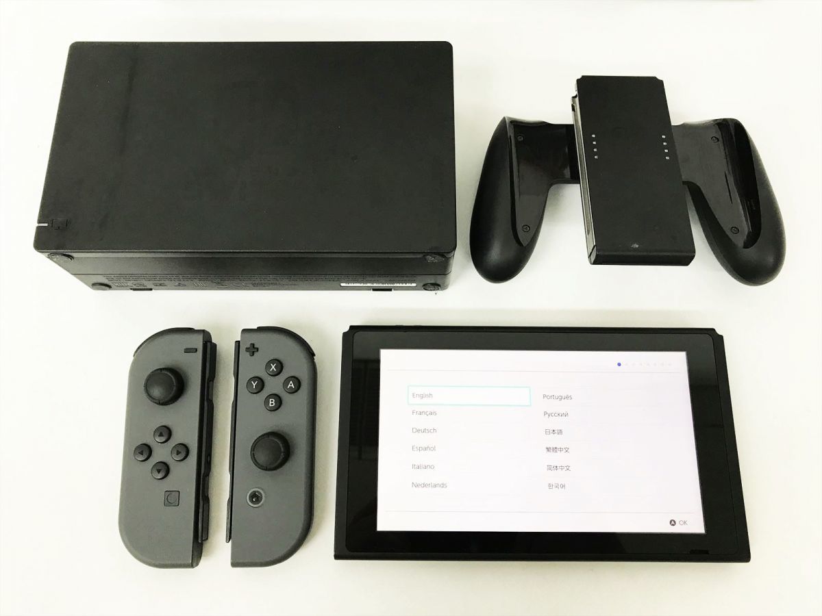 任天堂 Nintendo Switch 本体 セット グレー ニンテンドースイッチ