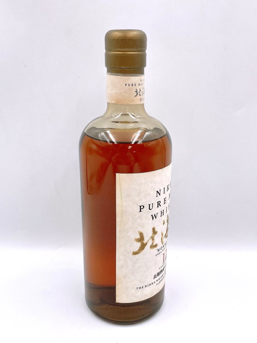 【未開栓】ニッカ NIKKA ピュア モルト ウィスキー 北海道 HOKKAIDO 12年 長期熟成モルト原酒 750ml 43% (HM060)_画像5